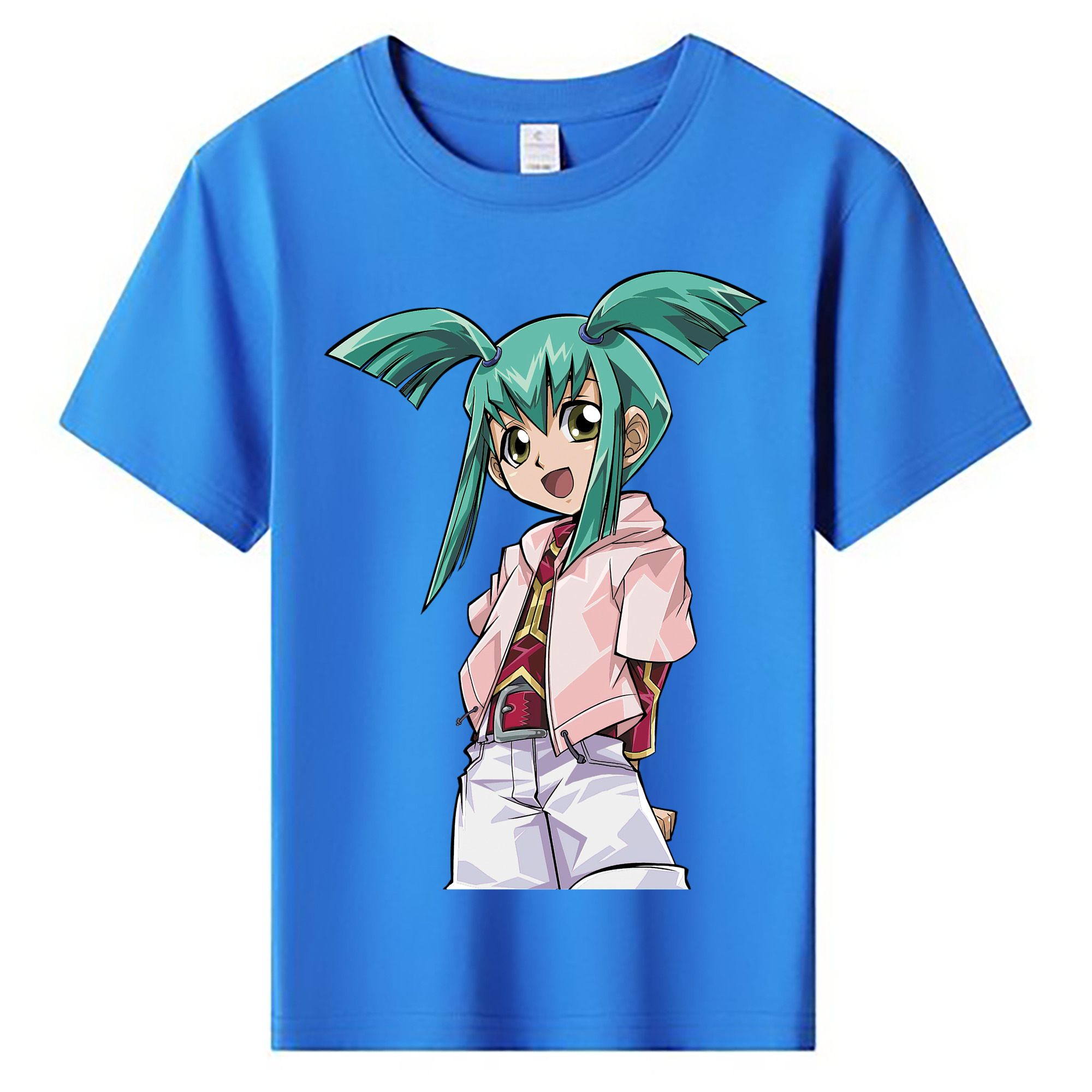 （画像用） 遊☆戯☆王 Yu-Gi-Oh! 綿100％キッズTシャツ（フロントプリント）